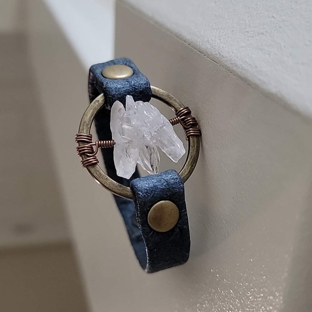Selenite bracelet